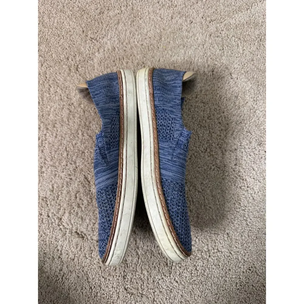 UGG Women's Sammy Sneakers Shoes Blue White Low Top Slip On Mesh size 7